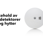 Vedlikehold av branndetektorer